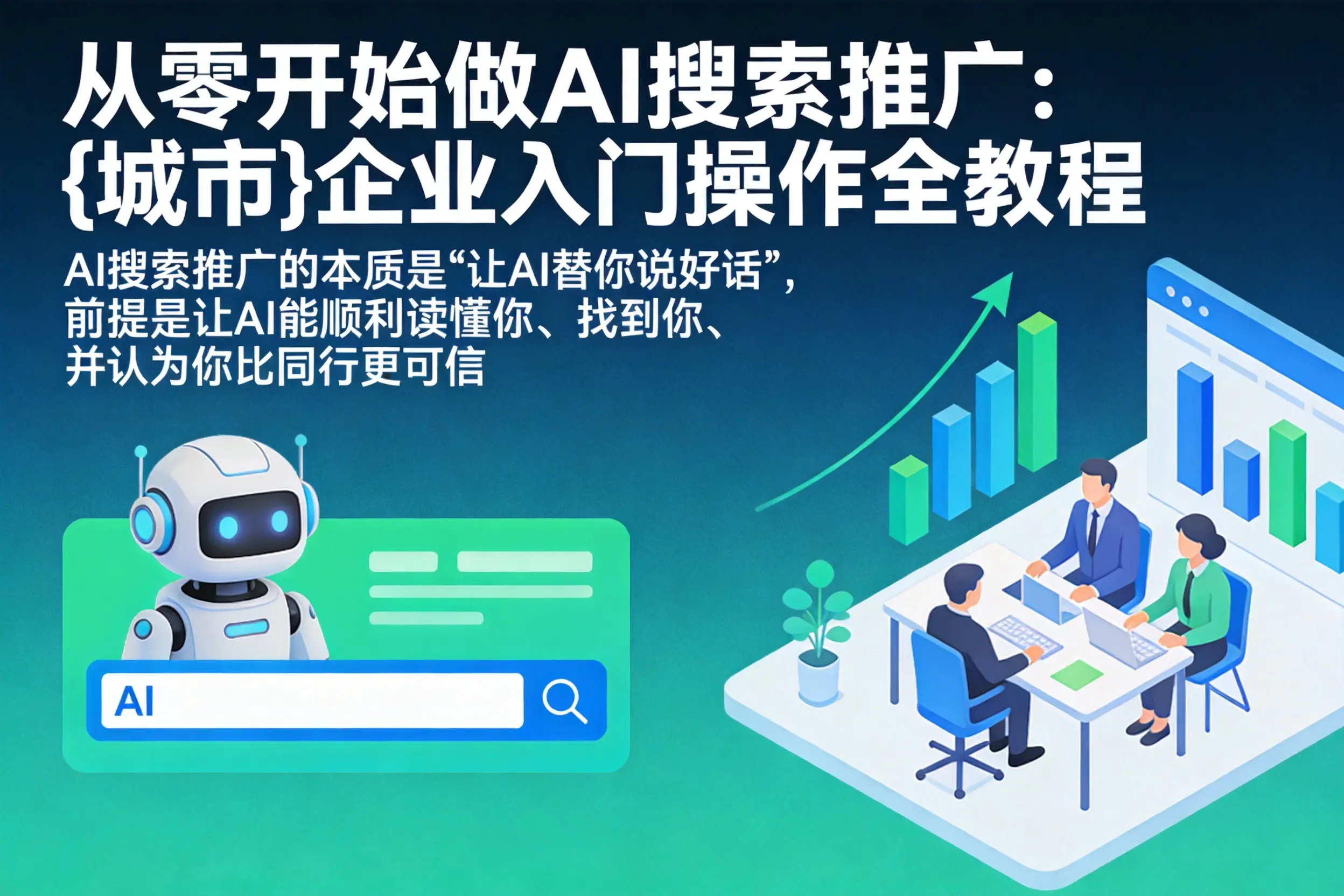 从零开始做AI搜索推广:克拉玛依企业入门操作全教程
