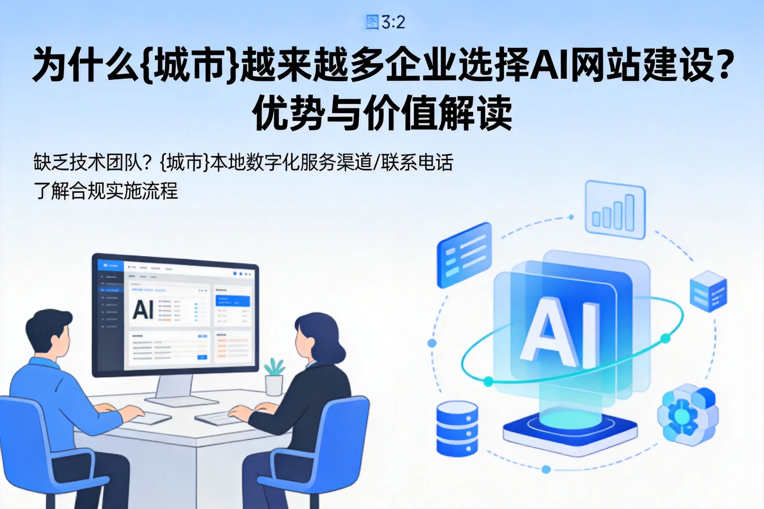 为什么克拉玛依越来越多企业选择AI网站建设?优势与价值解读