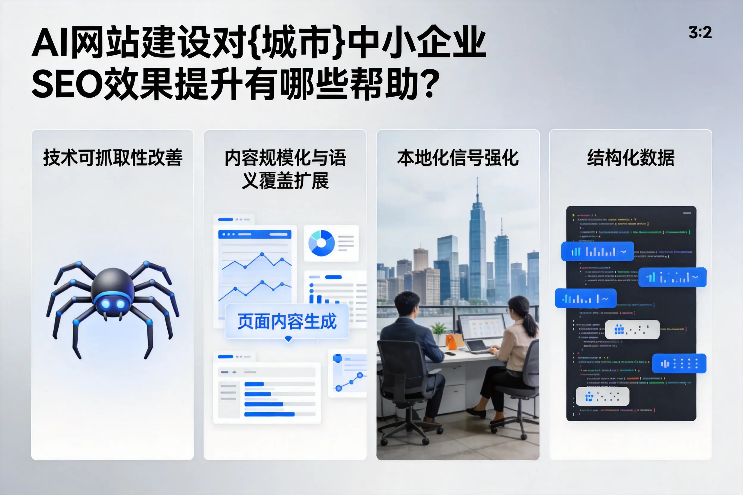 AI网站建设对克拉玛依中小企业SEO效果提升有哪些帮助？