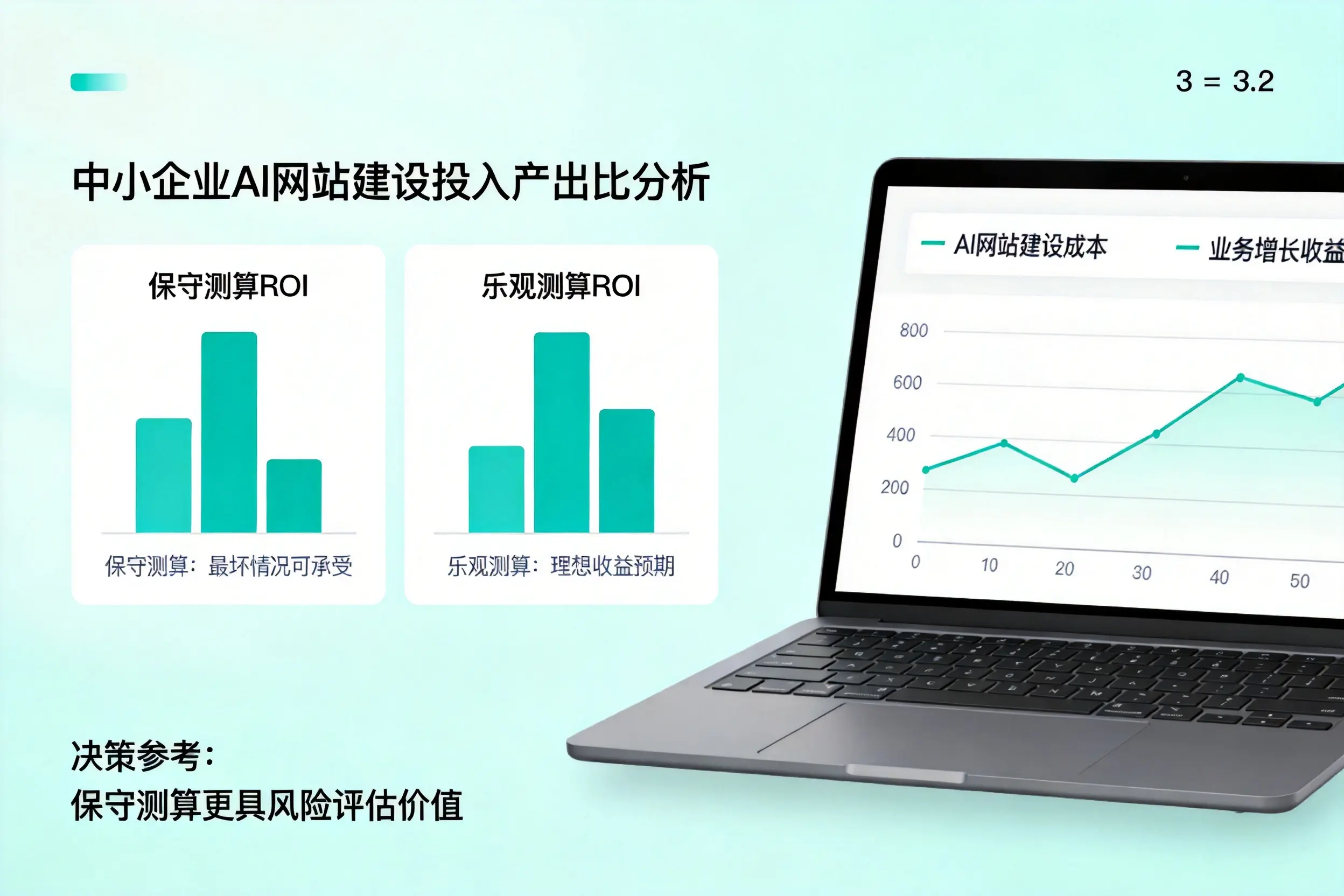克拉玛依中小企业AI网站建设投入产出比怎么算？先看这份分析