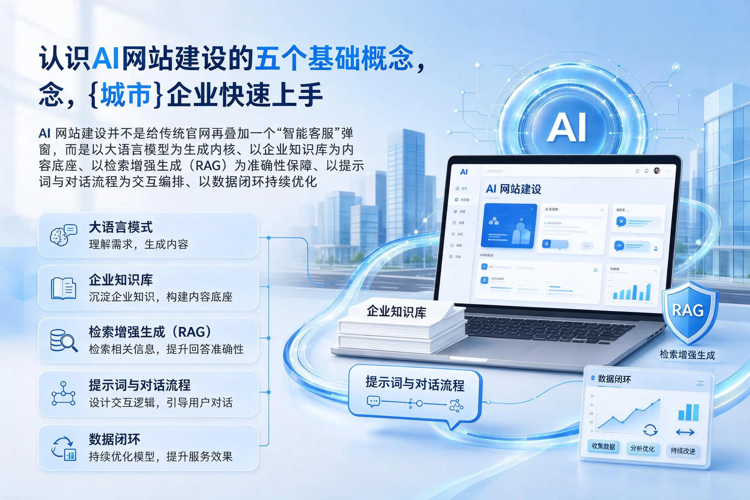 认识AI网站建设的五个基础概念,克拉玛依企业快速上手