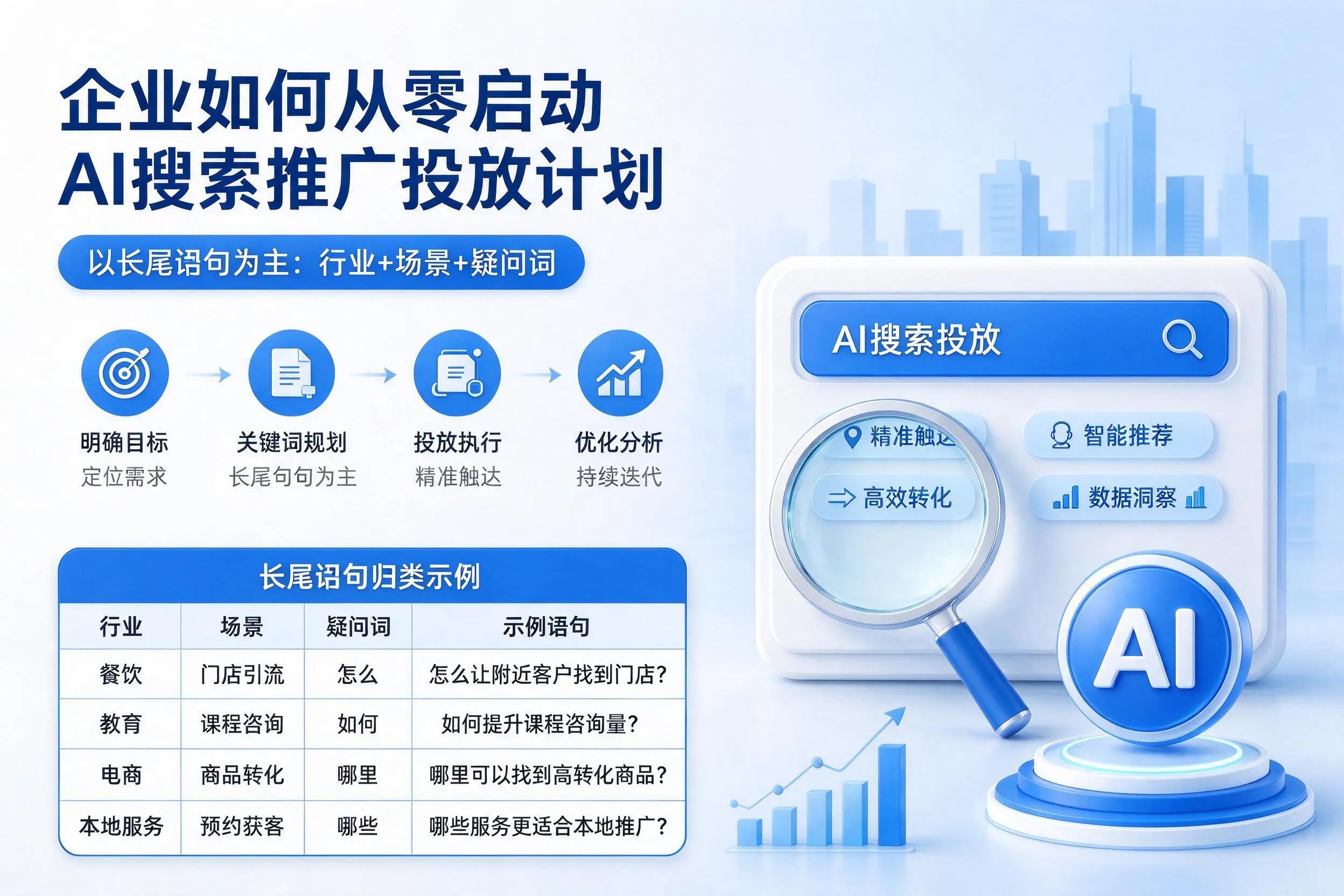 克拉玛依企业如何从零启动AI搜索推广投放计划